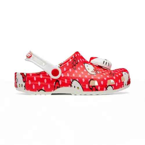 Classic Hello Kitty Red Clogs